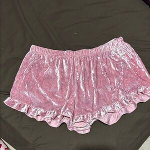 Pink Velvet Women's Shorts